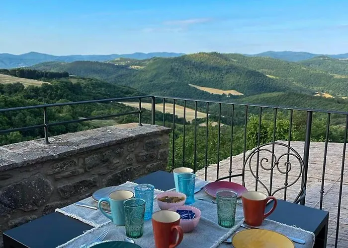 Historic With Panoramic Pool * Monte Santa Maria Tiberina